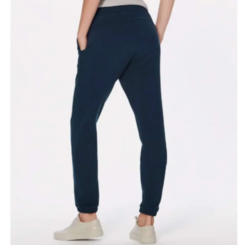 Lululemon Warm For Winter Jogger Pants 28" Mid-Rise Mach Blue Size 2 - Picture 3 of 8